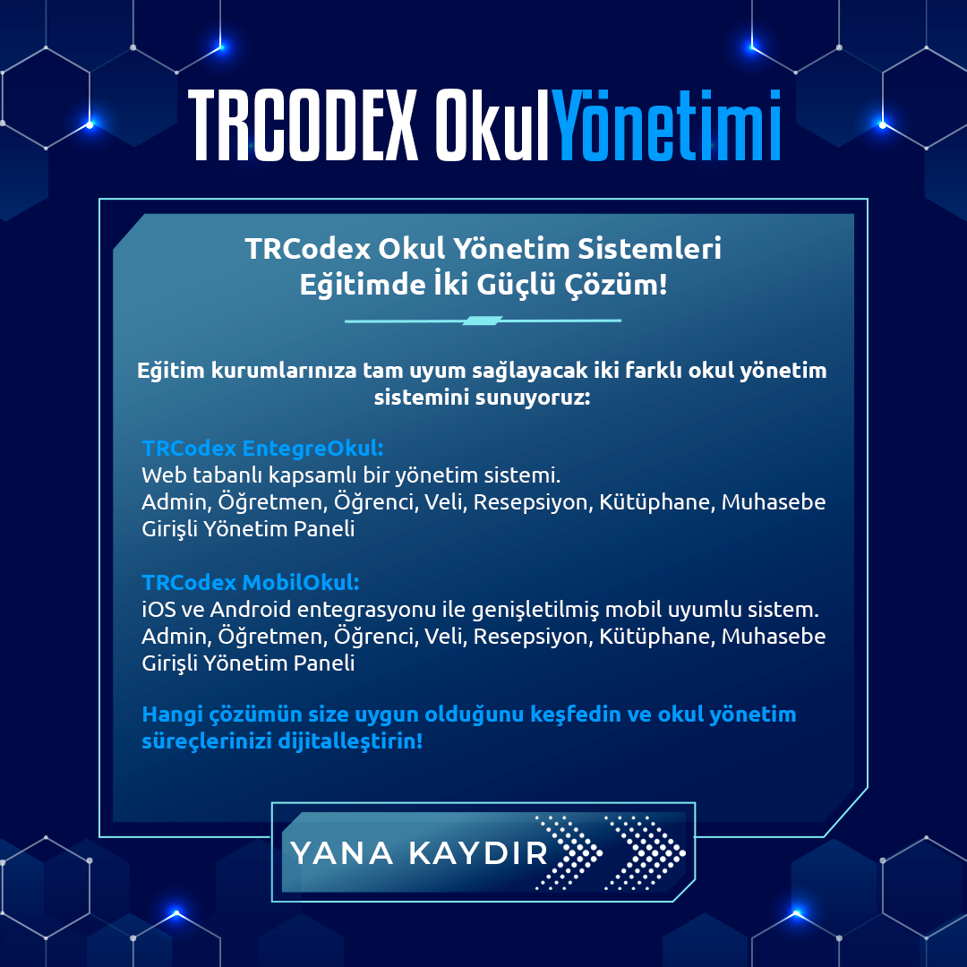 EntegreOkul - MobilOkul Yazılım Sistemi - Görsel 2
